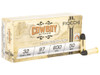 Fiocchi 32SWLL Cowboy Action 32S&WLong 97gr Lead Flat Point 50 Per Box/20 Case