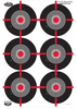 Birchwood Casey 35703 Dirty Bird  Bullseye Tagboard Target 12" x 18" 100 Per Pkg                                                                                                                        