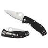 SPYDERCO TENACIOUS G-10 PLAIN BLK