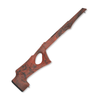 Hogue 22070 OverMolded Rifle Stock Fixed Thumbhole Black OverMolded Rubber Black Synthetic for Ruger 10/22 with .920 Diameter Barrel                                                                    