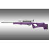 Hogue 22070 OverMolded Rifle Stock Fixed Thumbhole Black OverMolded Rubber Black Synthetic for Ruger 10/22 with .920 Diameter Barrel                                                                    