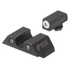 Night Fision GLK003003OGZ Tritium Night Sights For Glock  Green Tritium Orange Outline Front Sight- Green Tritium Black Outline Rear Sight Glock 42/43/43X                                              