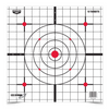 Birchwood Casey 37213 EZE-Scorer  12" Bullseye Paper Hanging Black/White 13 Per Pkg                                                                                                                     