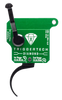TriggerTech R70TGB02TNF Diamond  Two-Stage Flat Clean Trigger with 0.50-2.80 lbs Draw Weight & Green w/Black Parts Finish for Remington 700 Right                                                       