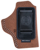 Bianchi 10376 6C  IWB Tan Leather Belt Clip Fits 2-3" Barrels Ruger/Colt/S&W K Frame Right Hand                                                                                                         