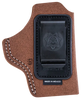 Bianchi 10376 6C  IWB Tan Leather Belt Clip Fits 2-3" Barrels Ruger/Colt/S&W K Frame Right Hand                                                                                                         