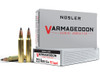 Nosler 65145 Varmageddon 223Rem 55gr Flat Base Tipped 20 Per Box/20 Case