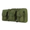 NcStar CVCPD2962B28 VISM Deluxe SubGun Case 28" Black PVC Fabric w/ Exterior Pockets Zippers & Padding for 2 AR or AK Pistols                                                                           