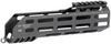 Midwest Industries MIMCXV125 Handguard  made of Aluminum with Black Anodized Finish & 12.50" OAL for Sig MCX Virtus                                                                                     