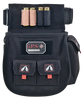 GPS Bags 1094CSP Deluxe Double Shotshell Pouch Black Polyester Waist Mount 30-52" Belt                                                                                                                  