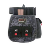 GPS Bags 1094CSP Deluxe Double Shotshell Pouch Black Polyester Waist Mount 30-52" Belt                                                                                                                  