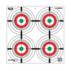 Birchwood Casey 37253 EZE-Scorer  12" Bullseye Paper Hanging Multi-Color 13 Per Pkg                                                                                                                     