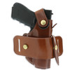 Galco IRO212 Ironhide  OWB Tan Leather Belt Slide Fits 1911 Ambidextrous                                                                                                                                
