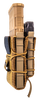 High Speed Gear 13DD10MC TACO Double Decker Mag Pouch MultiCam Nylon Belt Belts 2.25" Wide Compatible w/ Rifle Compatible w/ Pistol                                                                     