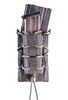 High Speed Gear 13DD10MC TACO Double Decker Mag Pouch MultiCam Nylon Belt Belts 2.25" Wide Compatible w/ Rifle Compatible w/ Pistol                                                                     