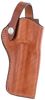 Bianchi 10062 1L Lawman Western OWB 03 Tan Leather Belt Loop Fits Colt New Frontier/Single Action Army                                                                                                  