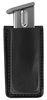 Bianchi 10737 Open Top Mag Pouch  Single Tan Leather Belt Clip Compatible w/ 9mm/40/ 45/380 Belts 1.75" Wide                                                                                            
