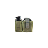 High Speed Gear 41P000BK TACO Duty Single Pistol & Handcuff Holder, Black Nylon with MOLLE Exterior, Fits MOLLE & 2" Belt                                                                               