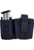 High Speed Gear 41P000BK TACO Duty Single Pistol & Handcuff Holder, Black Nylon with MOLLE Exterior, Fits MOLLE & 2" Belt                                                                               
