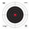 Birchwood Casey 37013 EZE-Scorer  12" Bullseye Paper Hanging Pistol/Rifle Black/Red 13 Per Pkg                                                                                                          