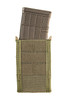 High Speed Gear 41TA00BK TACO Duty Single Rifle Mag Pouch, Black Nylon with MOLLE Exterior, Fits MOLLE & 2" Belt                                                                                        