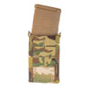 High Speed Gear 41TA00BK TACO Duty Single Rifle Mag Pouch, Black Nylon with MOLLE Exterior, Fits MOLLE & 2" Belt                                                                                        