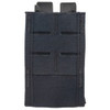 High Speed Gear 41TA00BK TACO Duty Single Rifle Mag Pouch, Black Nylon with MOLLE Exterior, Fits MOLLE & 2" Belt                                                                                        