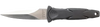 Smith & Wesson Knives SWHRT3 H.R.T.  3.50" Fixed Spear Point Plain Black TPR Handle Includes Sheath 7.5" OAL                                                                                            