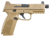 FN 509 TACTICAL 9MM 4.5" 24RD FDE