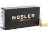 Nosler 51017 Assured Stopping Power Handgun 9mmLuger 115gr Jacketed Hollow Point 50 Per Box/10 Case
