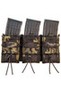 High Speed Gear 45TA00BK TACO Shingle Mag Pouch Triple Black Nylon MOLLE Compatible w/ Rifle                                                                                                            