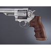 Hogue 80800 Fancy Hardwood  Brown Cocobolo Hardwood with Finger Grooves for Ruger GP100,  Super Redhawk                                                                                                 