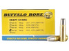 Buffalo Bore Ammunition 4D20 Heavy Strictly Business 44Rem Mag +P+ 340gr Lead Flat Nose 20 Per Box/12 Case