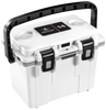 PELICAN 14Q-1-DKGRYEGRN 14QT ELITE COOLER GRY/GRN                                                                                                                                                       