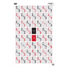 Birchwood Casey 37028 EZE-Scorer  Playing Cards Paper Hanging 23" x 35" Black/Red 100 Per Pkg                                                                                                           