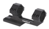 TruGlo TG8963B One-Piece Tactical Scope Mount Scope Mount/Ring Combo Black 1"                                                                                                                           
