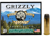 Grizzly Ammo GC41M4 41Mag 250gr Wide Flat Nose Gas Check 20 Per Box/10 Case