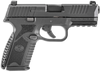 FN 66100464 509 Midsize 9mm Luger 4" Barrel 10+1, Matte Black Polymer Frame With Mounting Rail, Matte Black Stainless Steel Slide, No Manual Safety                                                     