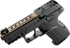 Kel-Tec P17BBLKORTANS P17  Sports South Exclusive 22 LR 16+1 3.80" Black Steel Barrel, Tan Optic Ready/Serrated Slide, Black Polymer Frame w/Picatinny Rail, Textured Grip                              