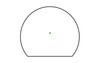 TRIJICON SRO 2.5 MOA GREEN DOT COY