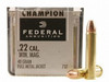 Federal Champion Hyper Velocity Rimfire Ammunition, 22 WMR, Full Metal Jacket, 40 Grain - 50 Cartridge Box ( 50 / 1 )