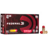 Federal Syntech Standard Velocity Centerfire Ammunition, 40 Smith & Wesson, Total Syntech Jacket Flat Nose, 165 Grain - 50 Cartridge Box ( 50 / 1 )