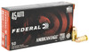 Federal American Eagle Subsonic Centerfire Ammunition, 45 ACP, Full Metal Jacket, 230 Grain - 50 Cartridge Box ( 50 / 1 )