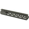 BCM MCMR10556BLK BCMGunfighter MCMR 10 MLOK FreeFloating Style Made of Aluminum with Black Anodized Finish for ARPlatform UPC: 812526021632