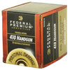 Federal Personal Defence 410 Bore Shotshell Ammunition, 3 Inch, 950 FPS, 9 Pellet, #4 Buck - 20 Cartridge Box ( 20 / 1 )