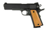 Rock Island 51431 Rock Standard FS 45 ACP Caliber with 5 Barrel 81 Capacity Overall Black Parkerized Finish Steel Beavertail Frame Serrated Slide  Black Rubber Grip UPC: 4806015514312