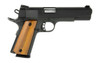 Rock Island 51431 Rock Standard FS 45 ACP Caliber with 5 Barrel 81 Capacity Overall Black Parkerized Finish Steel Beavertail Frame Serrated Slide  Black Rubber Grip UPC: 4806015514312