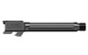 CMC Triggers 75511 Match Precision  Compatible wGlock 17 Gen34 9mm Luger 4.48 Black DLC Stainless Steel FlutedMatch GradeThreaded Barrel UPC: 859464006352