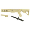 Archangel AA556RDT AR15 Style Conversion Stock Desert Tan Synthetic 6 Position for Ruger 1022 UPC: 708279010002