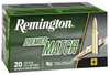 Remington Premier Match Hyper Velocity Centerfire Ammunition, 6.8mm Rem Special, Sierra MatchKing BTHP, 115 Grain - 20 Cartridge Box ( 20 / 1 )
